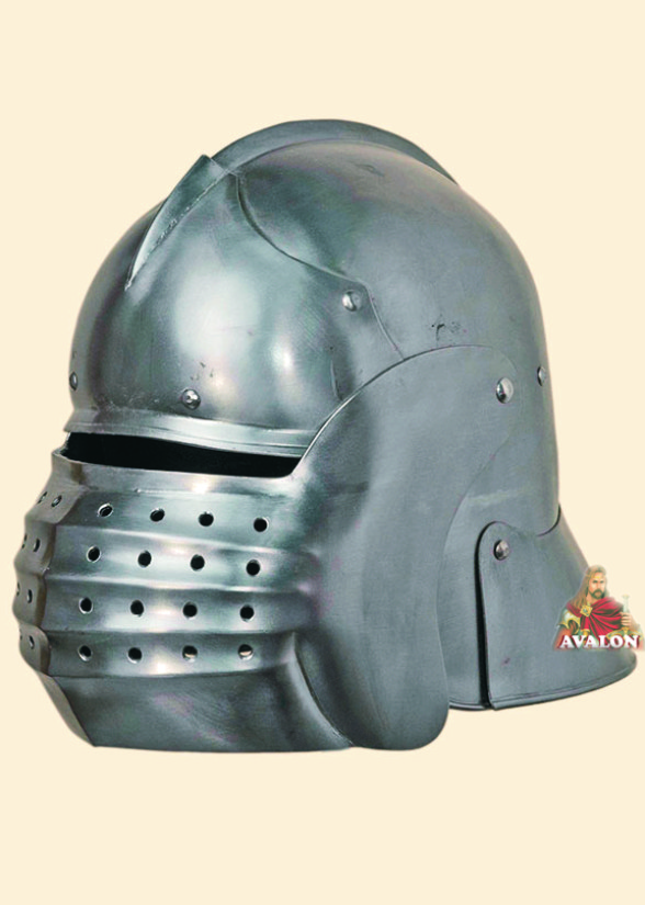Details about   Medieval Bellows Face Sallet Helmet crusader-wallace-helmet Reenactment Replicas 