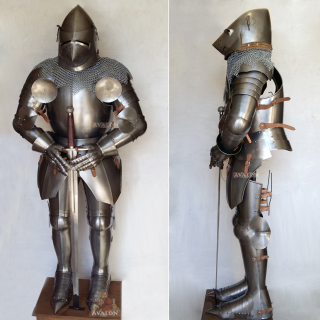 Close European Medieval Knight Armor Helmet One Size Fits Most 