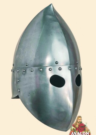 Details about   Medieval International Knight Viking Norman Helmet Armor Winged With Stand 