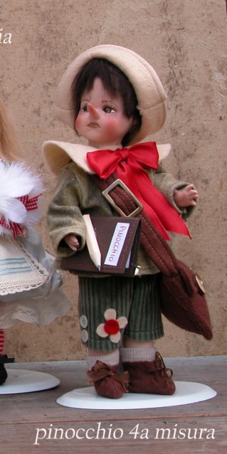 Pinocchio - Dolls porcelain fairy tales